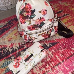 Juicy couture purse/mini bookbag & NineWest wallet